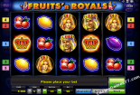 výherní automaty Fruits and Royals Novomatic