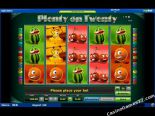 výherní automaty Plenty on Twenty Novomatic